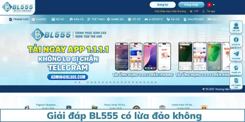 Giải đáp BL555 có lừa đảo không