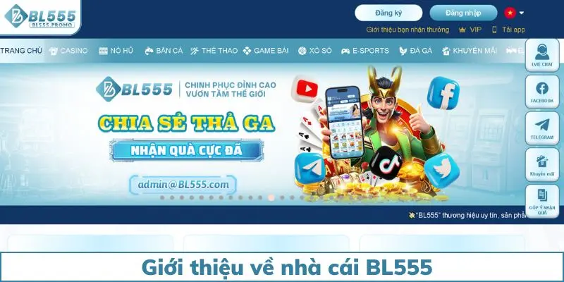 Giới thiệu về nhà cái BL555