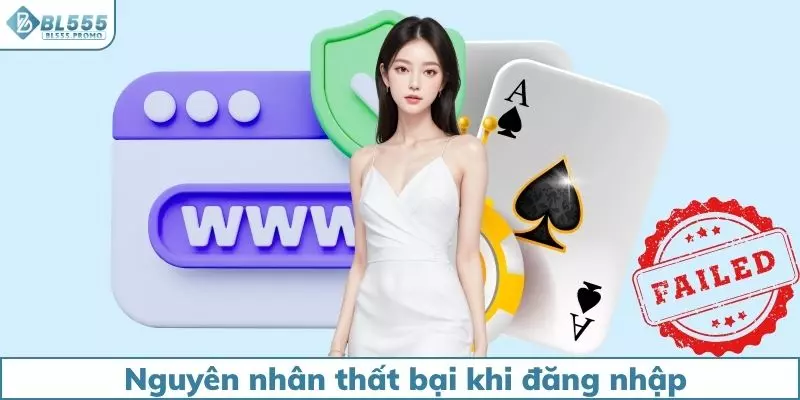 Nguyên nhân khiến bạn thất bại khi đăng nhập
